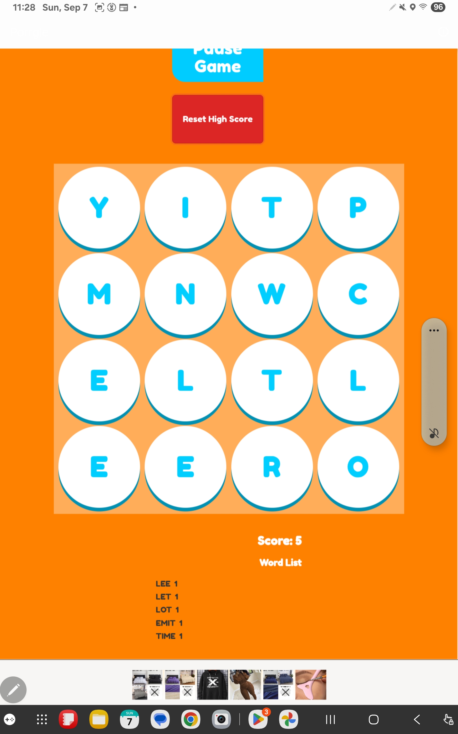 Porggle Solitaire | Word Game | Word Grid | Android | GiveMeApps