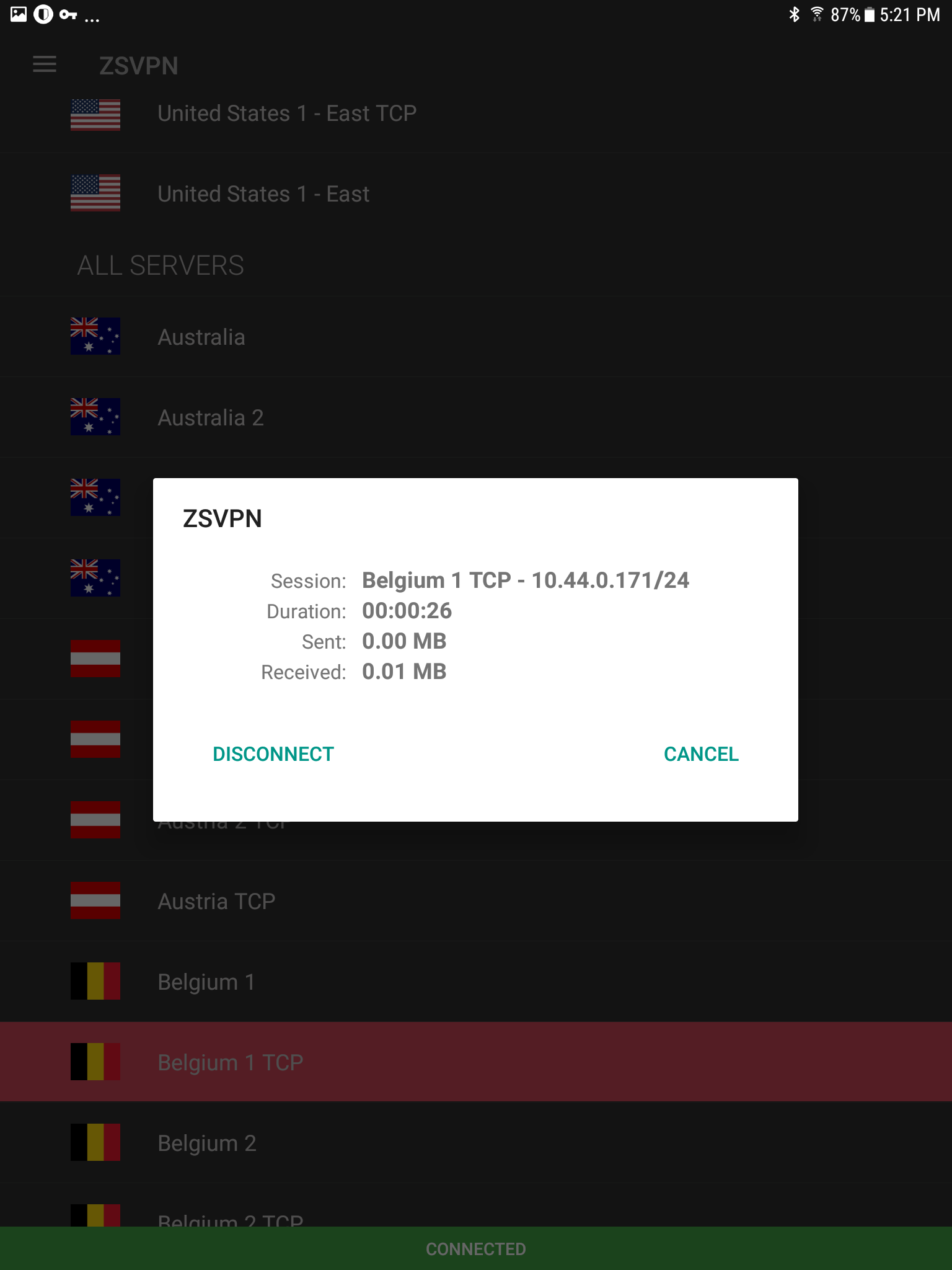 ZSVPN | Android App Review | Server Connection and Verification | GiveMeApps