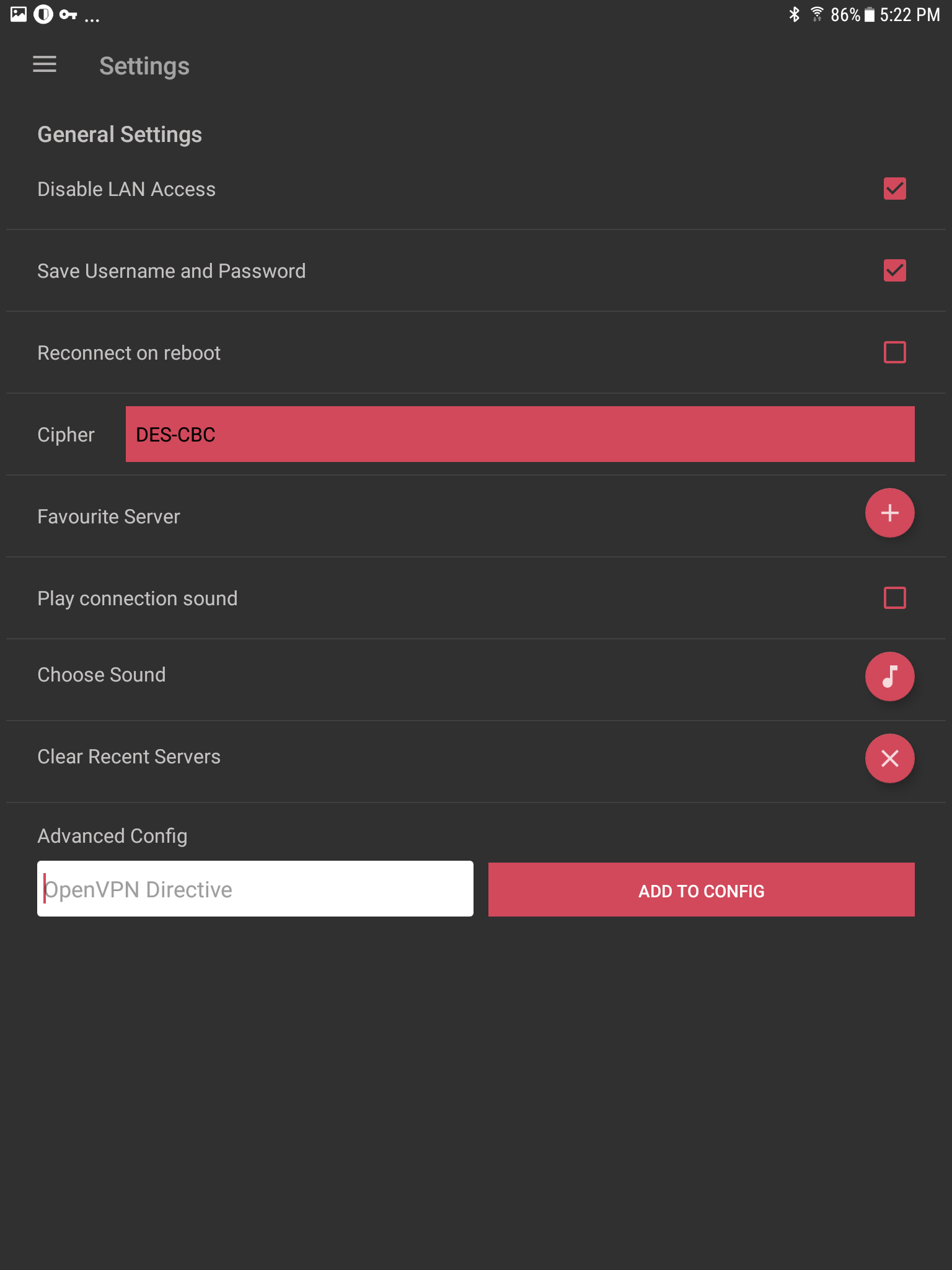 ZSVPN | Android App Review | Settings Menu | GiveMeApps