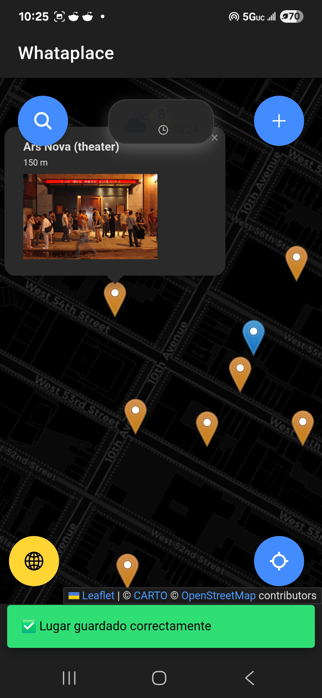 Map Mode - WhatAPlace